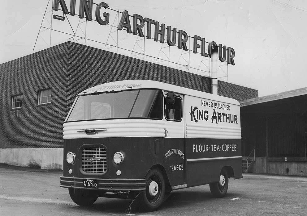 King Arthur Flour van