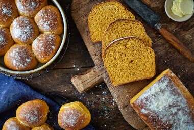 Pumpkin Yeast Bread 