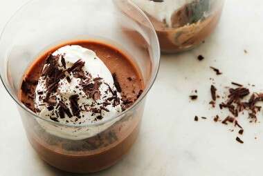 Chocolate Coconut Panna Cotta