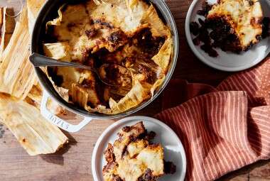 Tamal de Cazuela (Mexican Tamal Casserole)